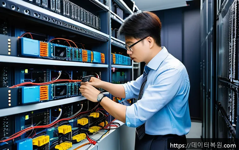 내자동 사무실 네트워크 장비 연결 끊김 문제 긴급 점검 및 해결 후기 1