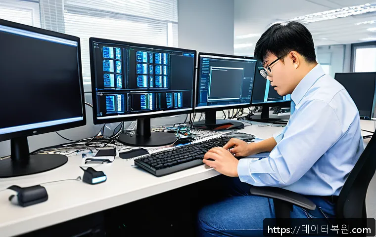 영천동 사무실 PC 데이터 복구 서비스 이용 후기와 신속한 장애 대응 사례 1