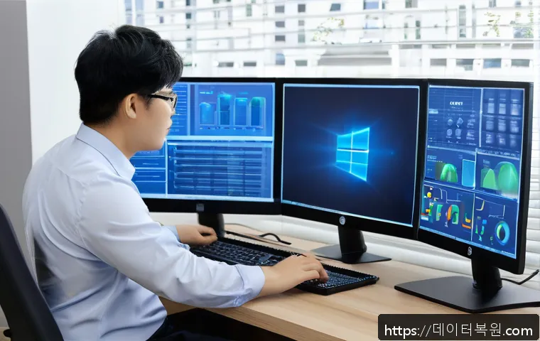 성북구 길음동 인근 워크스테이션 긴급출장 수리와 사무실 전산 문제 해결 사례 13