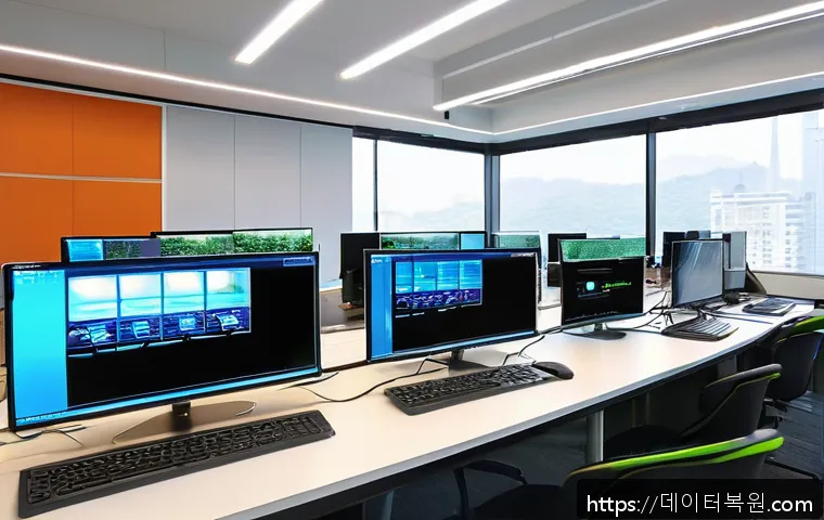 오곡동 사무실 모니터 절전모드 문제 해결과 효율적인 전력 관리 전략 사례 1