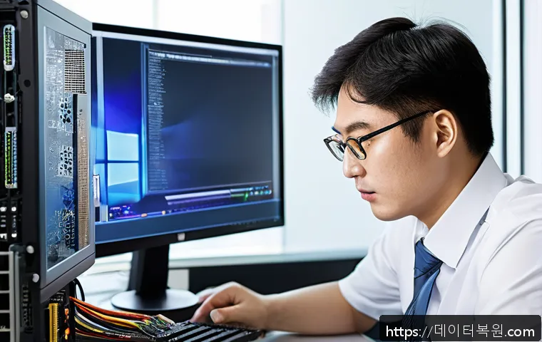 종로구 사무실 부팅 오류 긴급 복구 사례와 INACCESSIBLE_BOOT_DEVICE 문제 해결 후기 21