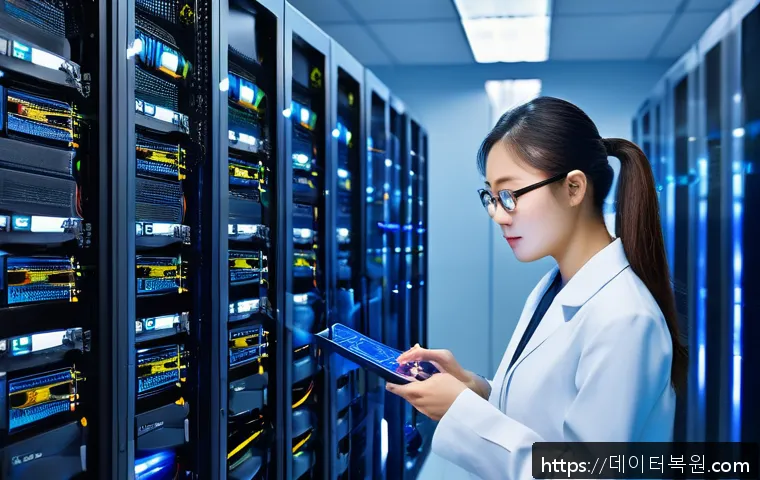 면목동 데이터 저장장치 초기화 오류 신속 복구 및 전산실 장애 대응 사례 1