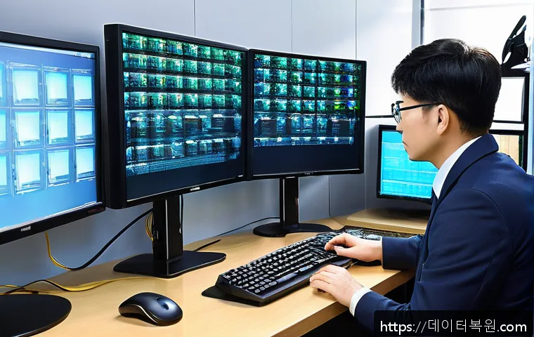 흥인동 사무실 모니터 신호 문제 긴급 점검 및 복구 사례 분석 1