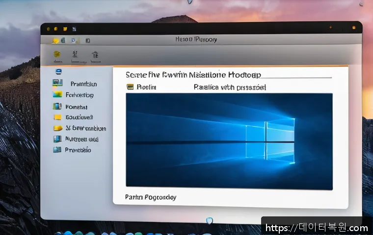 대장동 맥윈도우 부트캠프_bootcamp 재설치 포맷  초기화 관련 이미지 1
