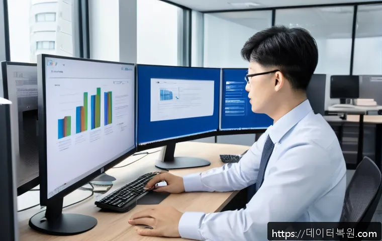 광주 경안동 사무실 윈도우11 초기화 및 포맷 재설치 현장 지원 후기 1