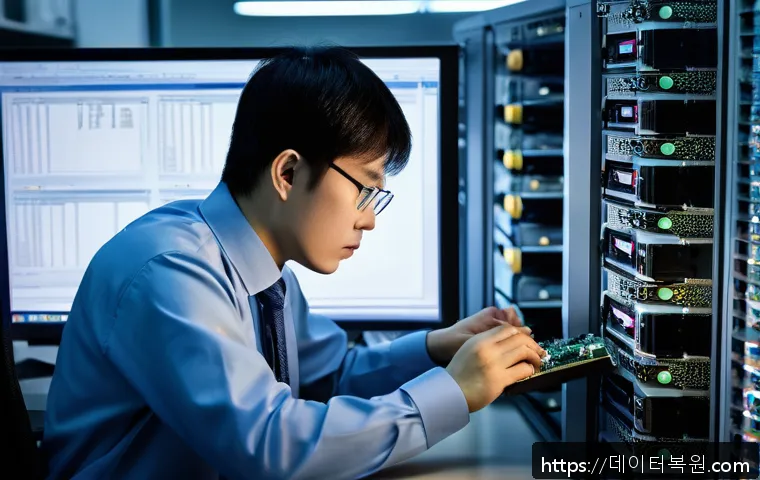 광진구 구의동 사무실용 하드디스크 교체 및 조립 전문 서비스 사례 분석 1