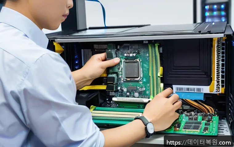 강동구 천호동 사무실 컴퓨터 메모리 업그레이드와 교체 긴급 수리 후기 1