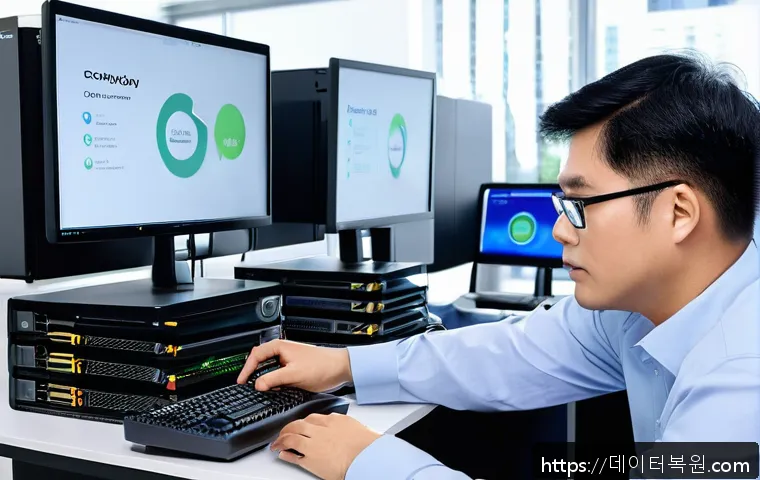 필동 인근 사무실 NAS 장비 긴급 점검 및 데이터 복구 성공 사례 1