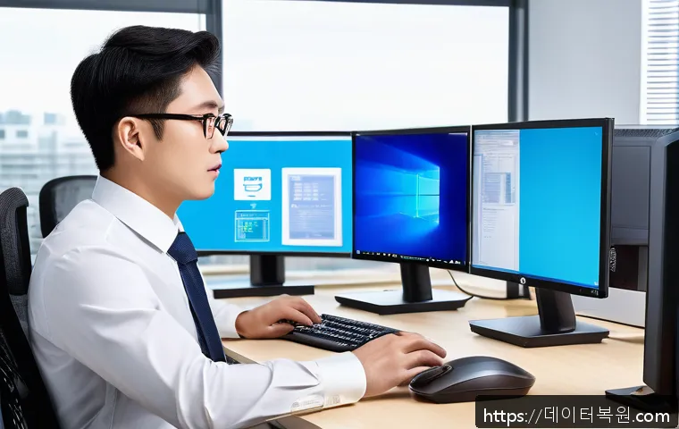 본동 사무실 윈도우8 초기화 및 재설치 작업 사례와 신속 복구 노하우 13