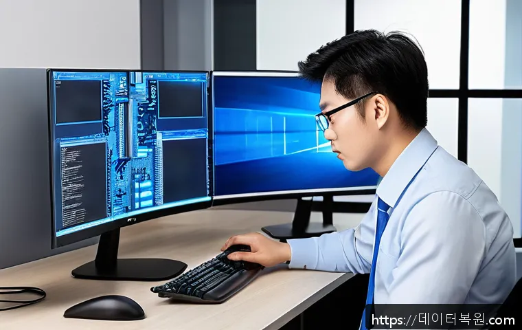 충정로 인근 시스템 오류 긴급 복구 사례와 블루스크린 문제 해결 후기 1