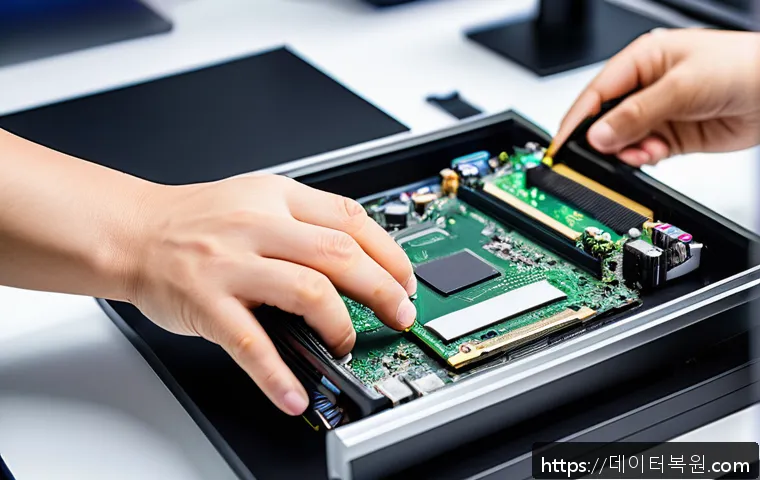 난향동 사무실 SSD 교체와 조립 서비스 후기 및 긴급 데이터 복구 사례 5