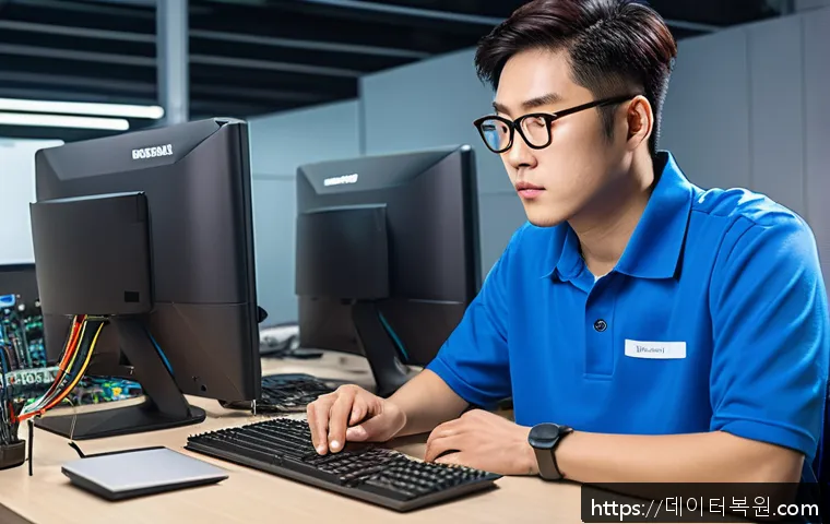 삼송동 업무용 PC 블루스크린 오류 긴급 복구 및 시스템 서비스 예외 해결 사례 1