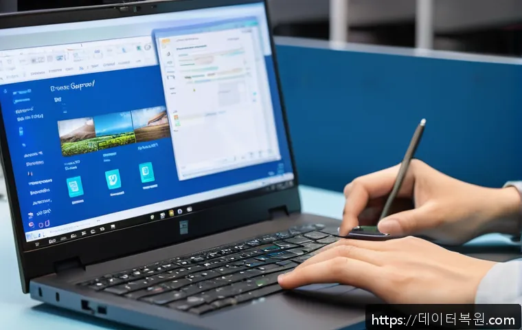 상일동 사무실 프리도스 노트북 윈도우 설치 및 긴급 시스템 복구 사례 5