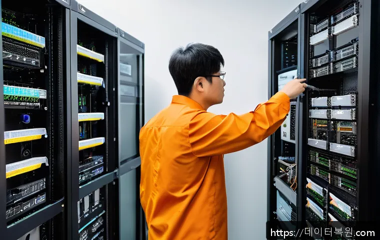 청운동 사무실 전산장비 장치 미준비 오류 긴급 대응 및 복구 사례 1