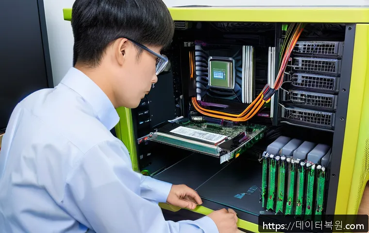 마포구 신수동 사무실 SSD 교체 및 조립 PC 최적화 서비스 후기 1