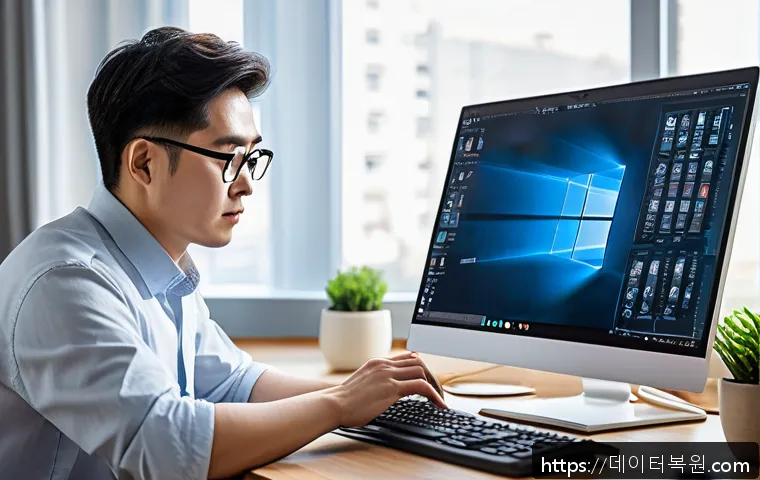 중랑구 일체형PC 자동복구 문제 해결 및 긴급 복구 서비스 실제 사례 1