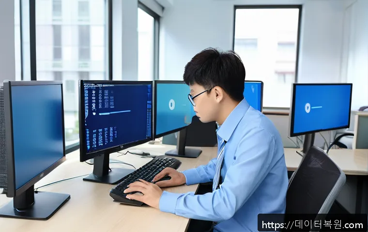 용강동 사무실 윈도우 핵심 프로세스 오류 긴급 복구 사례 및 해결법 안내 1