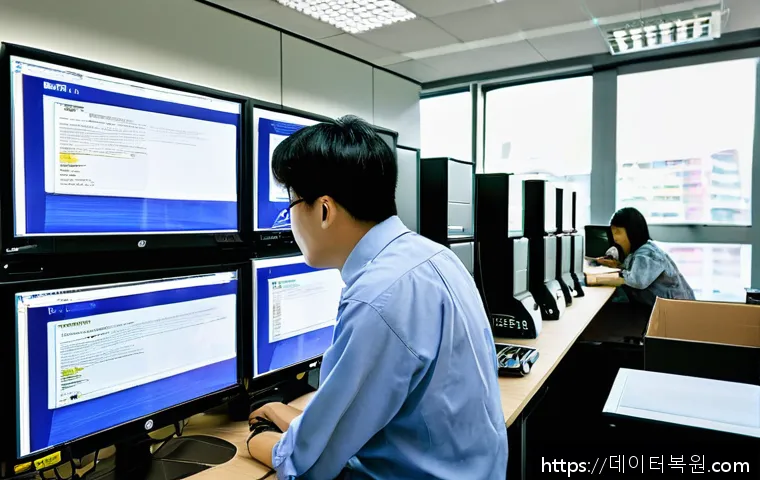 신촌 인근 CD 파일 시스템 오류 긴급 복구 및 사무실 네트워크 안정화 사례 1