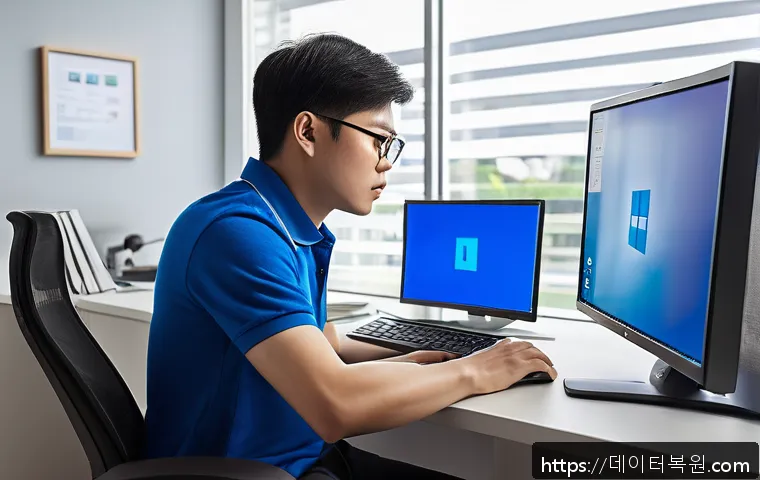 사근동 인근 PC 드라이버 오류 긴급 복구 서비스 후기 및 전산실 전원 문제 해결 사례 1