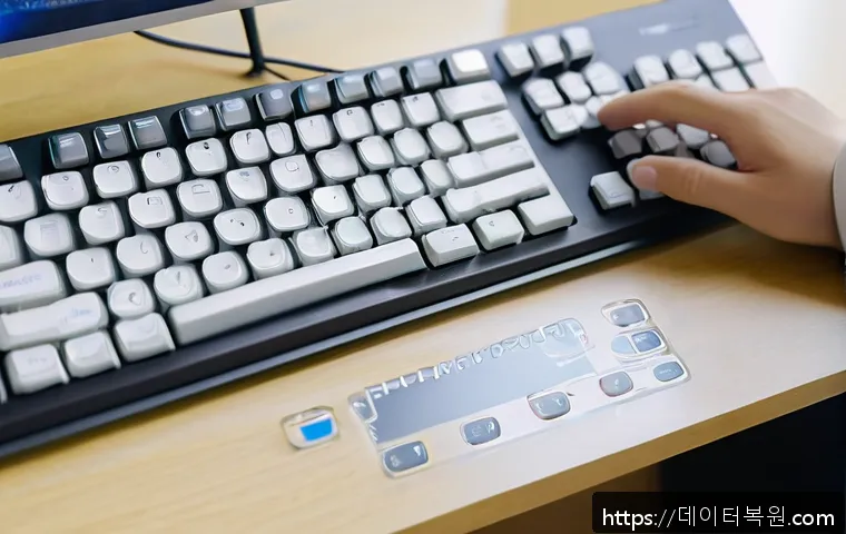 낙성대동 컴퓨터 키보드 F4키 오류 해결과 사무실 업무 중단 방지 사례 1