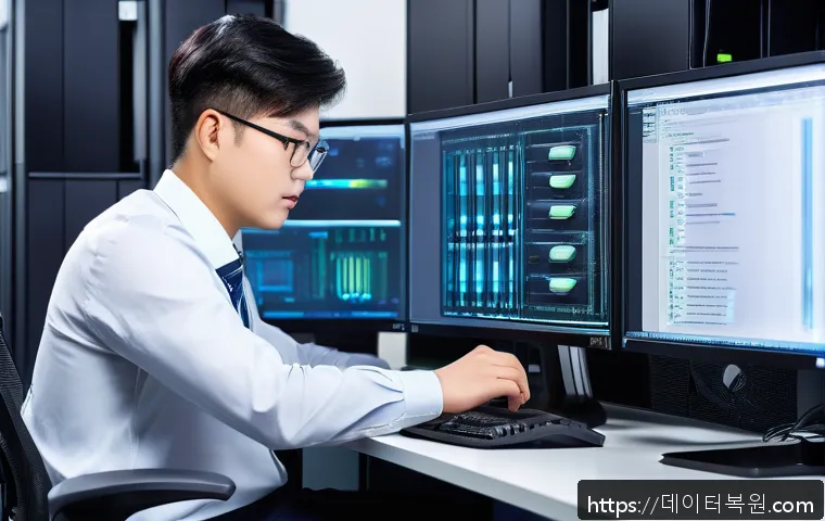 강일동 파일 읽기 오류 해결을 위한 사무실 데이터 복구 및 관리 사례 21