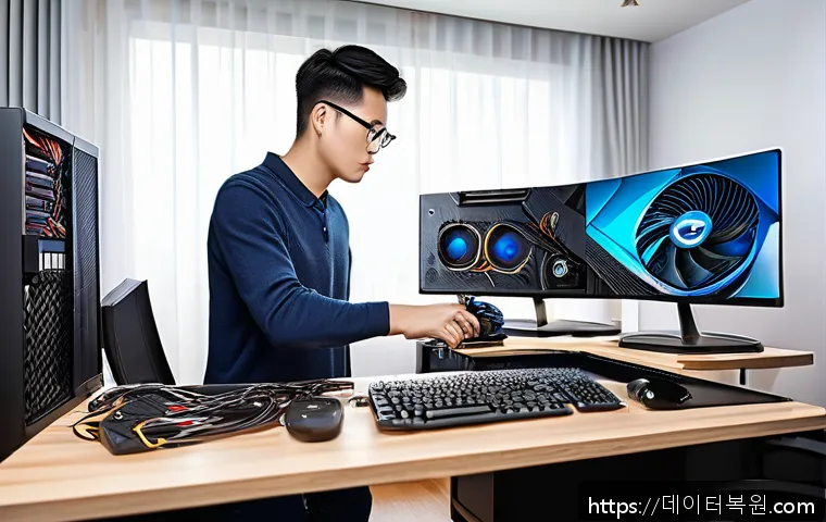 강동구 둔촌동 인근 컴퓨터 블루스크린 VIDEO MEMORY 오류 긴급 복구 사례 5