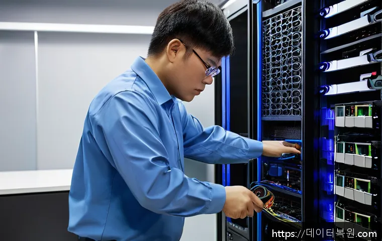 경기광주 인근 사무실 서버 긴급 방문 수리와 안정화 작업 사례 13