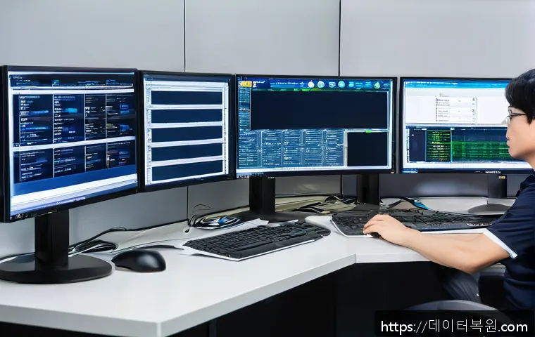 장위동 컴퓨터 드라이버 불일치 문제 긴급 복구 및 사무실 전산 장애 해결 후기 1