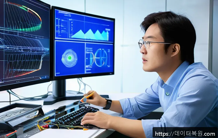 풍동 실험장비 드라이버 충돌 문제 해결과 현장 긴급 복구 사례 1