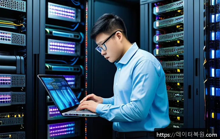 창신동 서버 페이지파일 누락 문제 해결과 전산실 긴급 복구 사례 1