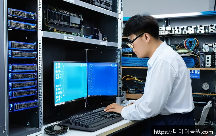 동화동 컴퓨터 블루스크린 오류 해결 후기와 전산실 긴급 복구 사례 1