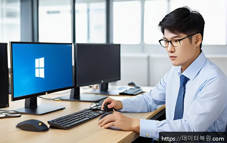 오금동 사무실 윈도우8 재설치 및 초기화 작업후기와 신속 복구 노하우 1