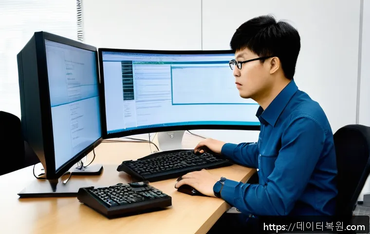 경운동 사무실 컴퓨터 부팅 오류 긴급 복구와 복원 키 조작 방법 안내 17