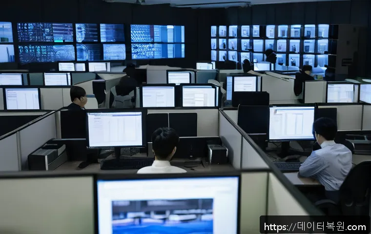 청구동 파일 사용 중 오류 해결을 위한 전산실 긴급 복구 사례 분석 1