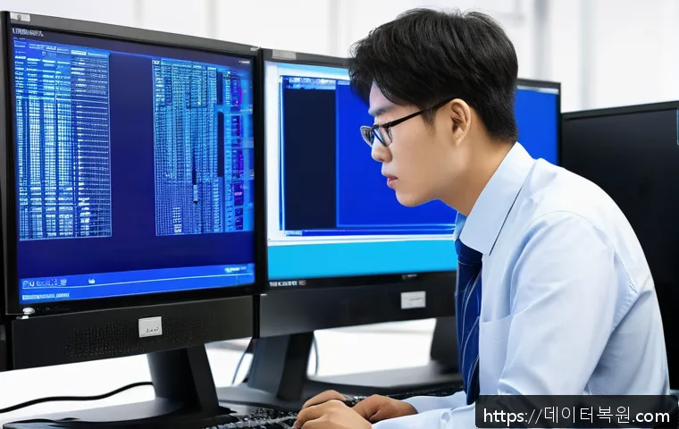 흑석동 사무실 컴퓨터 이미지 체크섬 오류 긴급 복구 및 원인 분석 후기 5