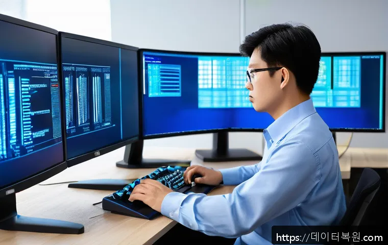 양화동 업무용 PC 블루스크린 오류 복구 서비스 후기 및 긴급 장애 대응 사례 1