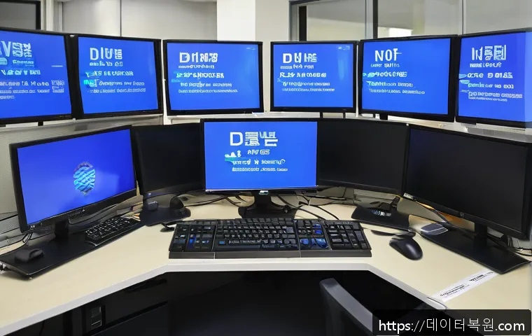 회기동 사무실 PC 블루스크린 오류 긴급 복구 사례와 원인 분석 1