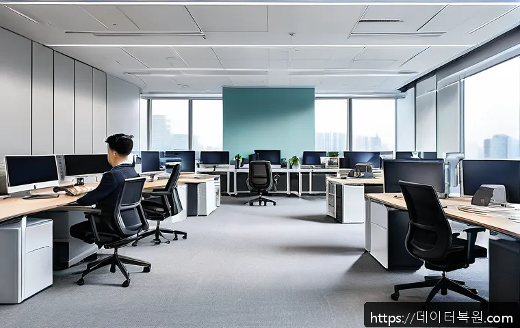 고양 풍동 사무실 컴퓨터 메모리 업그레이드 및 문제 해결 사례 1