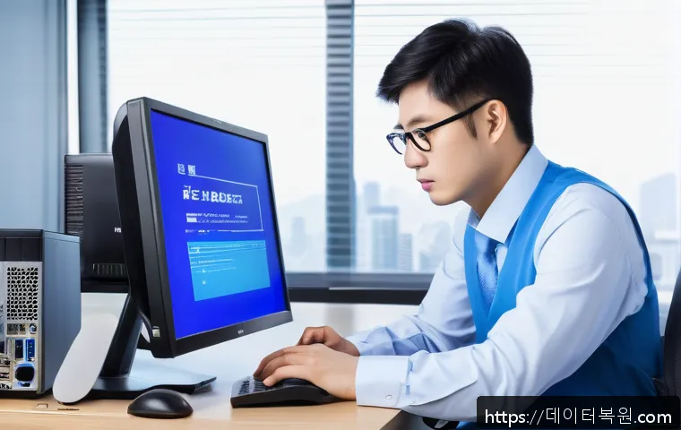 영등포동 사무실 윈도우 부팅 오류 긴급 복구와 UNMOUNTABLE BOOT VOLUME 문제 해결 후기 1