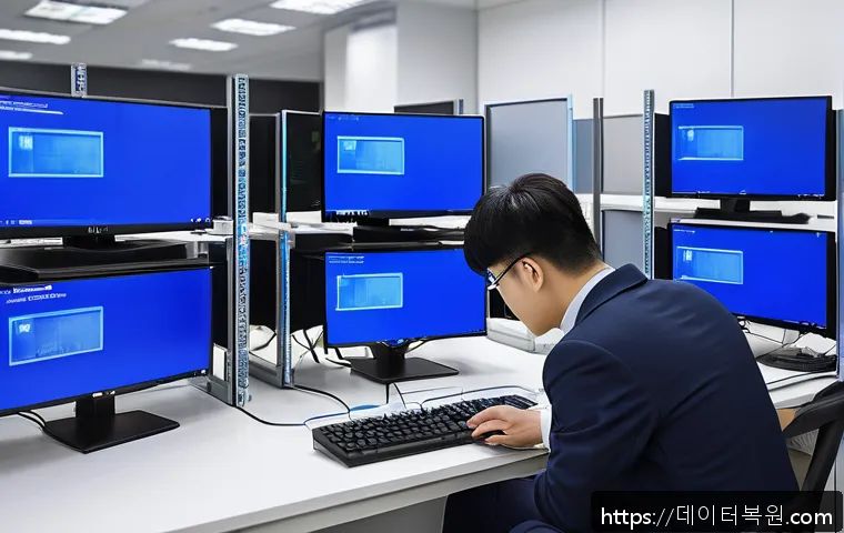 벽제동 업무용 PC 블루스크린 오류 긴급 복구 및 원인 분석 사례 5