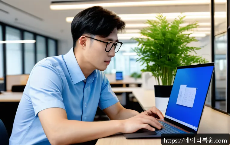 청진동 사무실 맞춤형 윈도우11 초기화 및 포맷 대행 서비스 실제 후기 1