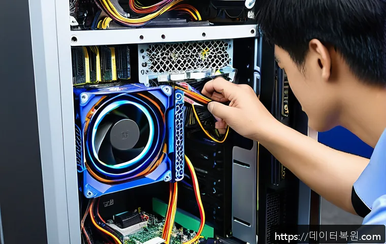 봉원동 사무실 컴퓨터 파워 교체와 조립 수리 긴급 대응 사례 29