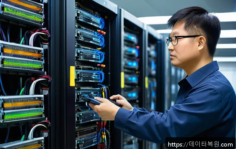 별양동 장비 인식 오류 긴급 대응 및 전산실 장애 신속 복구 사례 1