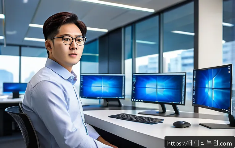 장충동 사무실 PC 윈도우10 초기화 및 포맷 재설치 긴급 대응 사례 9