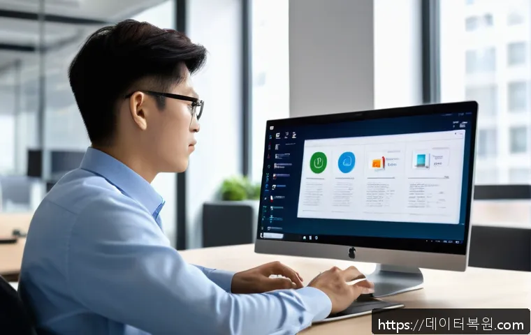 상일동 사무실 윈도우11 초기화 및 재설치 전문 서비스 후기와 실시간 문제 해결 사례 1