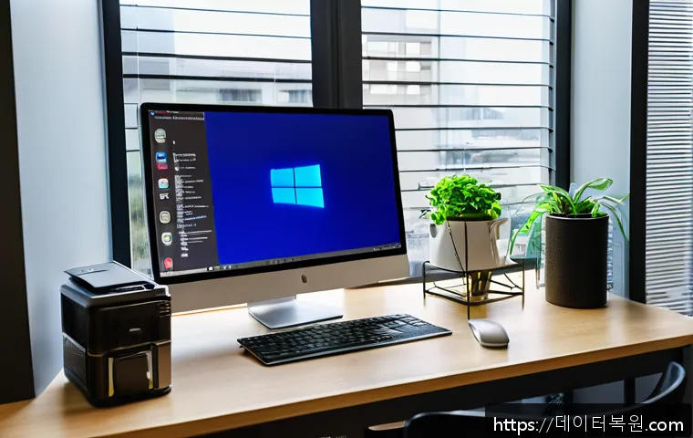 행신동 업무용 PC dpc watchdog 에러 해결과 재택근무 최적 환경 구축 사례 1