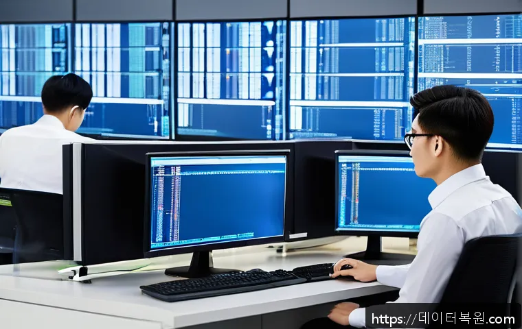 고양동 사무실 전산 장애, 잘못된 객체 참조 오류 긴급 복구 사례 1