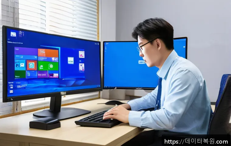 덕양구 인근 컴퓨터 블루스크린 BAD_POOL_CALLER 원인 진단 및 신속 복구 사례 1