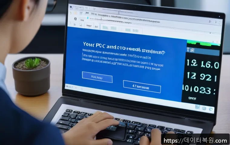 북아현동 pc에 문제가 발생하여 다시 시작해야 합니다 관련 이미지 1