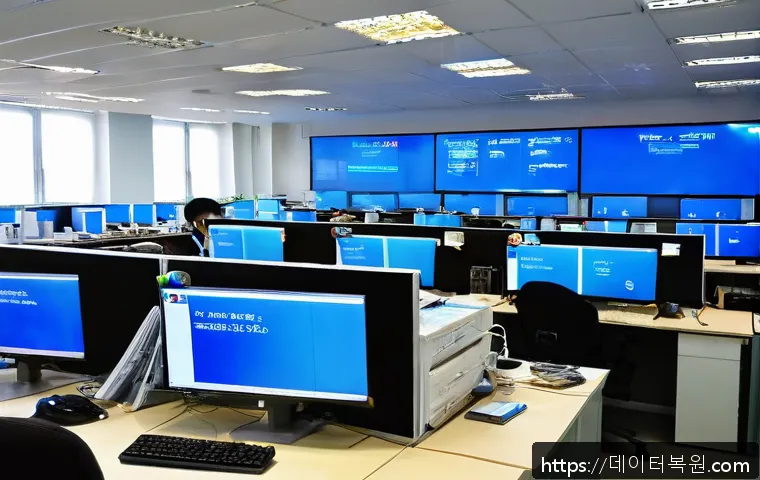 황학동 사무실 PC 갑작스러운 재부팅 문제 긴급 복구 및 예방 서비스 후기 1